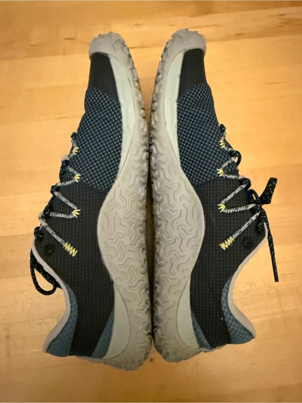 Merrell Men's Trail Glove 7 Running Athletic Shoes Navy & Gray Size 9.5 Like New